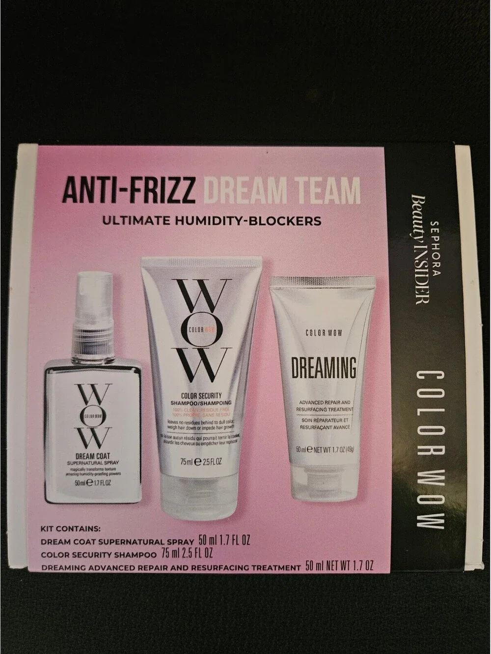 COLOR WOW Anti-Frizz Dream Team